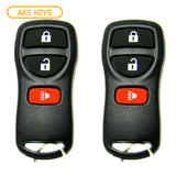 2002 - 2014 Nissan Remote Control 3B FCC# KBRASTU15 (2 Pack)