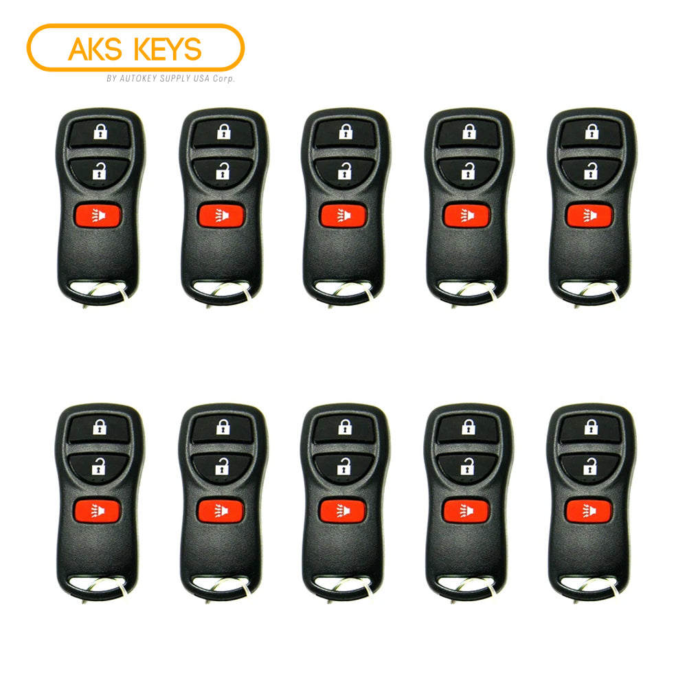 2002 - 2014 Nissan Remote Control 3B FCC# KBRASTU15 (10 Pack)