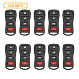 2002 - 2012 Nissan Remote Control 4B FCC# KBRASTU15 (10 Pack)