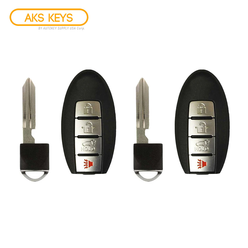 2014 - 2016 Nissan Rogue Prox Smart Key 4B FCC# KR5S180144106 (2 Pack)