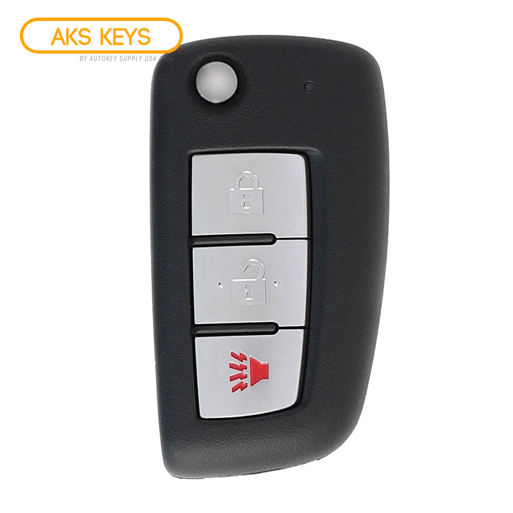 2014 - 2020 Nissan Rogue Remote Flip Key 3 Buttons FCC# CWTWB1G767