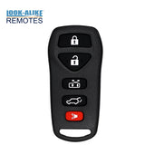 2004 - 2010 Nissan Quest Keyless Entry 5 Buttons Fob FCC# KBRASTU51