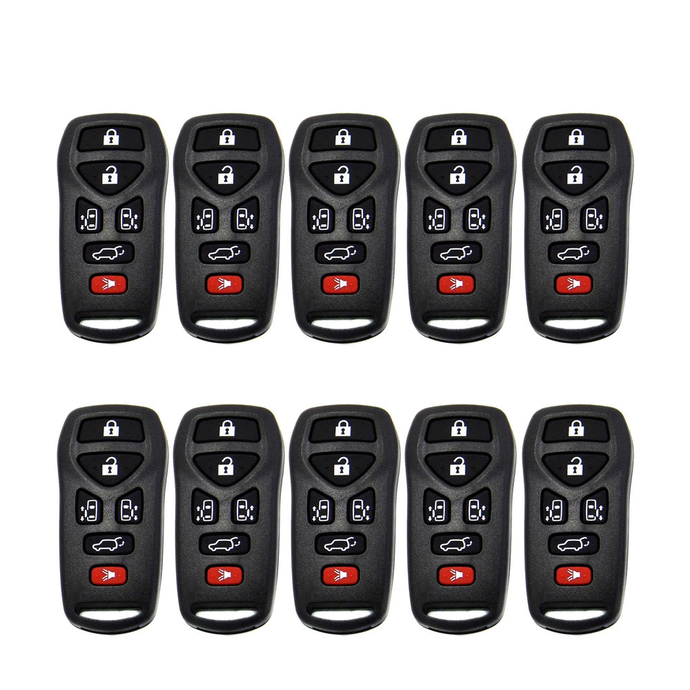 2004 - 2010 Nissan Quest Remote Control 6B FCC# KBRASTU51 (10 Pack)