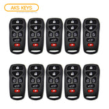 2004 - 2010 Nissan Quest Remote Control 6B FCC# KBRASTU51 (10 Pack)