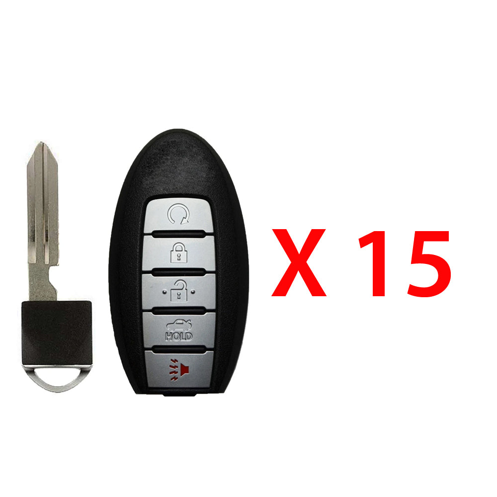 2016 - 2018 Nissan Smart Proximity Key w/ Remote Start 5B FCC# KR5S180144014 (15 Pack)