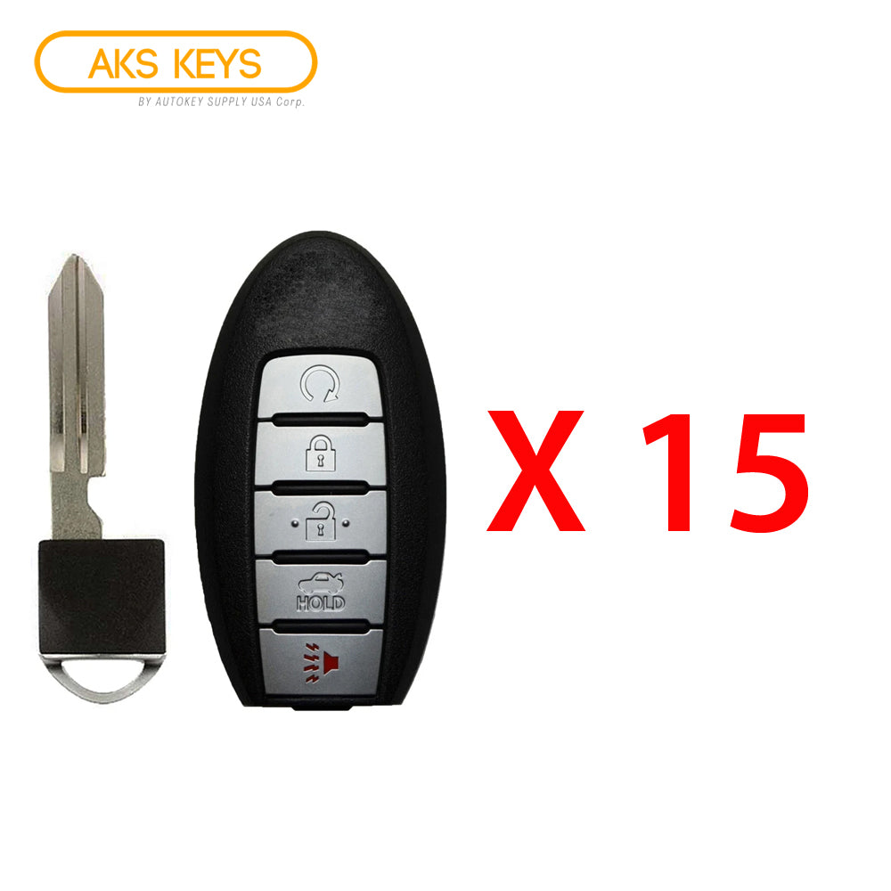 2016 - 2018 Nissan Smart Proximity Key w/ Remote Start 5B FCC# KR5S180144014 (15 Pack)