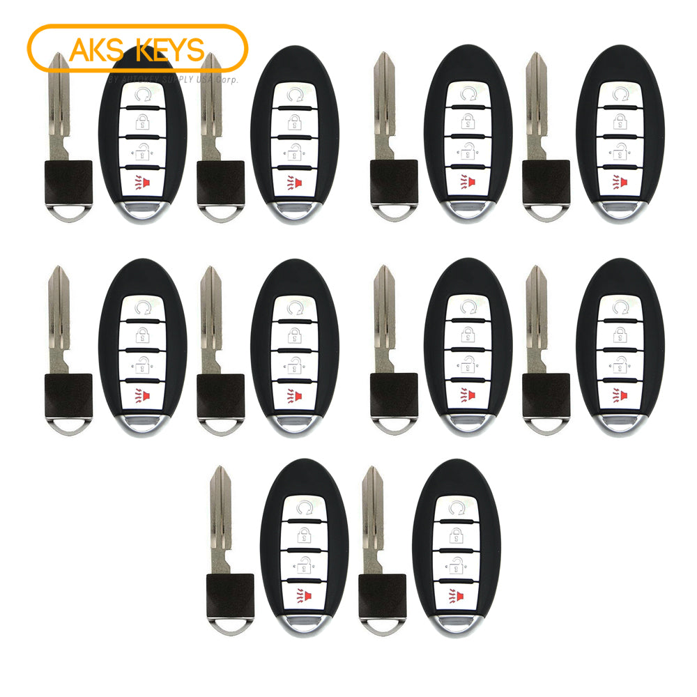 2016 - 2018 Nissan  Smart Prox. Key w/ Remote Start 4B FCC# KR5S180144014 (10 Pack)