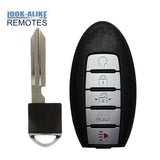 2013 2014 2015 Nissan Pathfinder Smart Key 5 Buttons Fob FCC# KR5S180144014