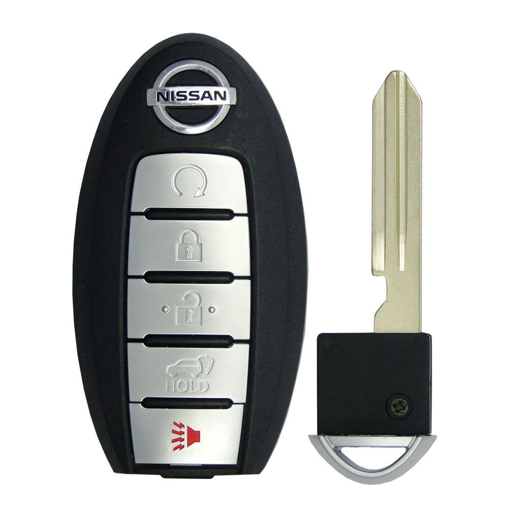 2015 - 2018 Nissan Pathfinder Murano Smart Key w/ Remote Start and Hatch 5 Buttons Fob FCC# KR5S180144014