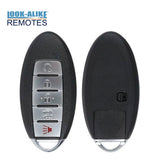 2019 2020 Nissan Altima Versa Smart Key w/ Starter &amp; Trunk 5 Buttons Fob FCC# KR5TXN4