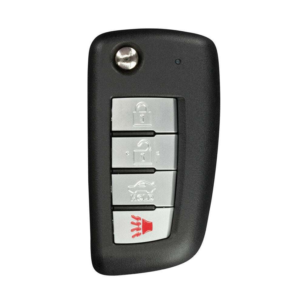 2006 Nissan 350Z Flip Key 4 Buttons Fob FCC# KBRASTU15 - Aftermarket