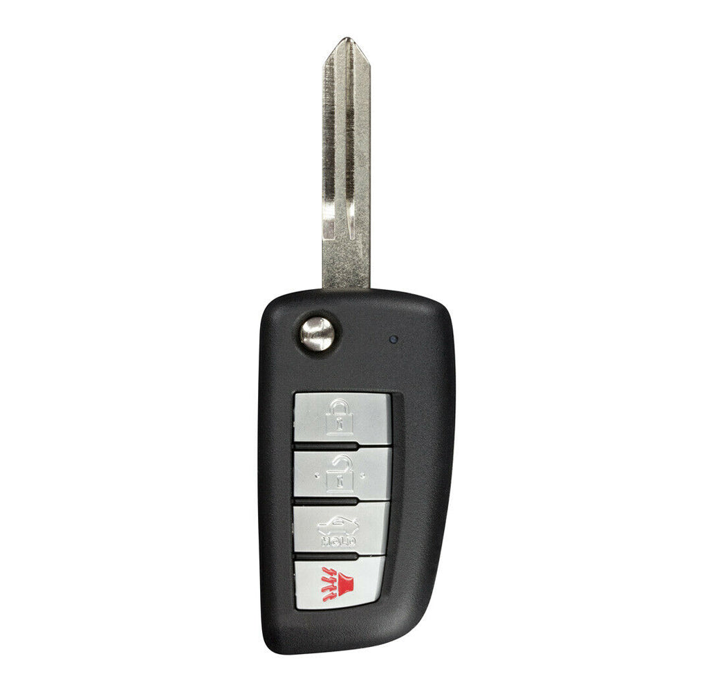 2003 Nissan 350Z Flip Key 4 Buttons Fob FCC# KBRASTU15 - Aftermarket