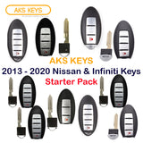 2013 - 2020 Nissan & Infiniti Keys - Starter Pack