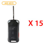 2006 - 2011 Porsche Cayenne Remote Flip Key 4B FCC# KR55WK45032 (15 Pack)