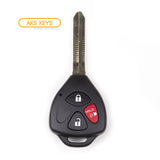 Remote Key Fob Compatible with Scion Toyota 2011 2012 2013 2014 3B FCC# MOZB41TG "G" Chip