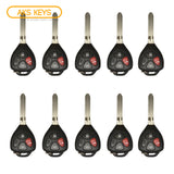 2011 -  2014 Scion Toyota Remote Key 3B FCC# MOZB41TG "G" Chip (10 Pack)