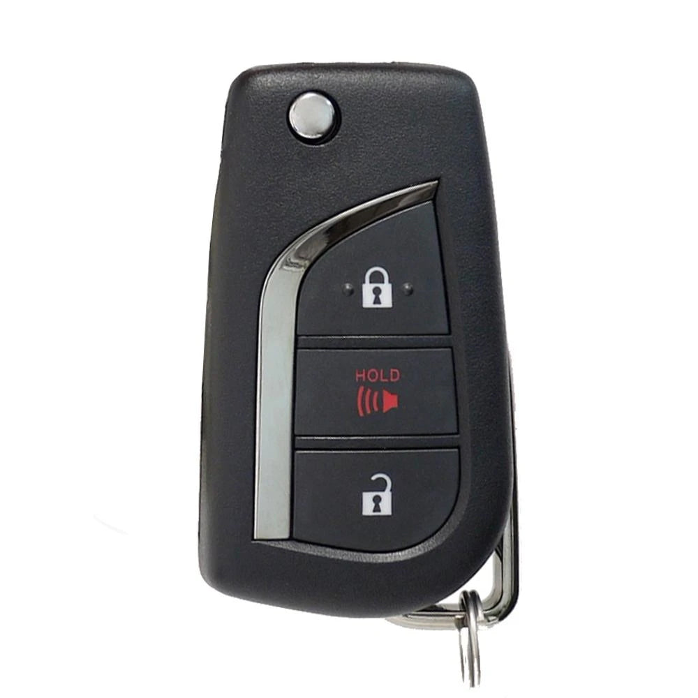 Remote Flip Key Fob Compatible with Scion xB 2013 2014 2015 3B FCC# HYQ12BEA