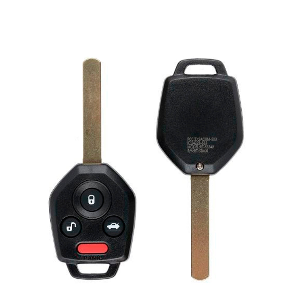 Remote Key Fob Compatible with Subaru 2010 2011 2012 2013 2014 4B FCC# CWTWBU766