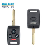 Remote Key Fob Compatible with Subaru 2006 2007 2008 4B FCC# CWTWBU745