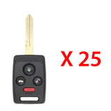 2006 - 2008 Subaru Remote Head Key 4B FCC# CWTWBU745 (25 Pack)