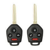 2011 - 2019 Subaru Remote Head Key 4B FCC# CWTWB1U811 (2 Pack)