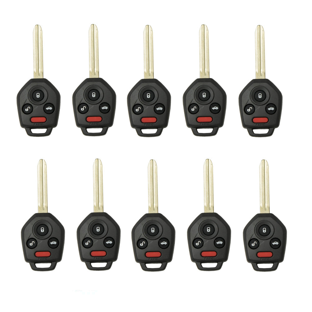 2011 - 2019 Subaru Remote Head Key 4B FCC# CWTWB1U811 (10 Pack)