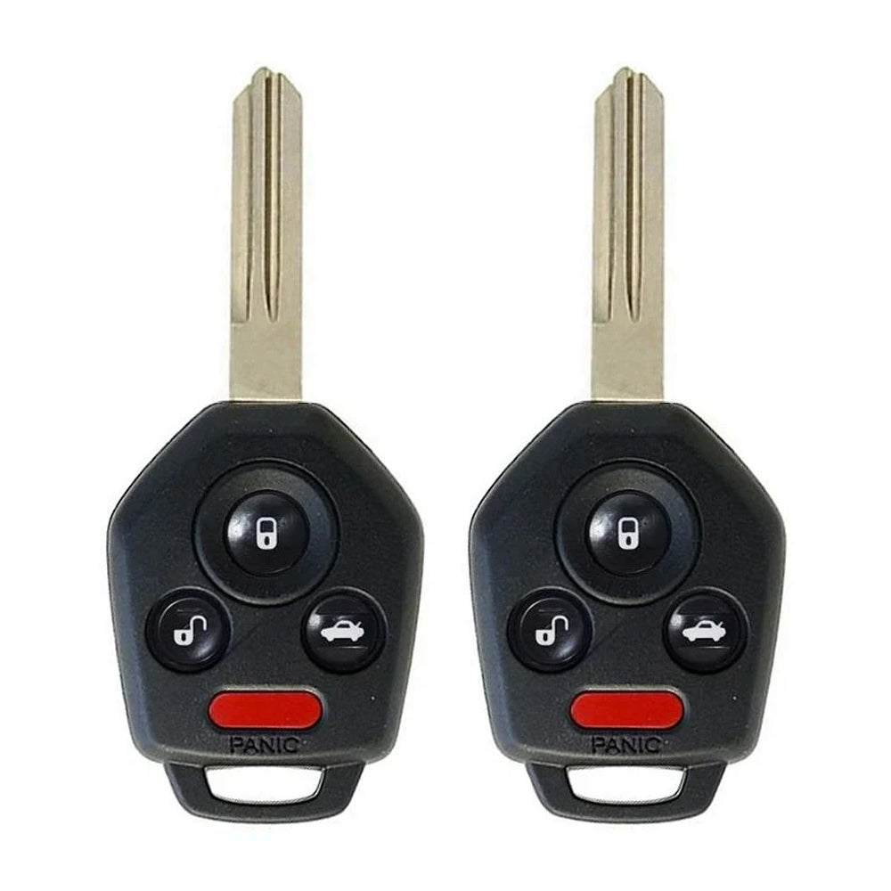 2008 - 2011 Subaru Remote Head Key 3B FCC# CWTWBU766 (2 Pack)