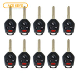 2008 - 2011 Subaru Remote Head Key 3B FCC# CWTWBU766 (10 Pack)