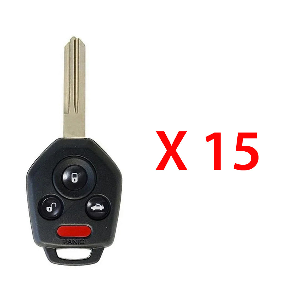 2011 - 2014 Subaru Tribeca Remote Head Key 4B FCC# CWTWB1U811 (15 Pack)