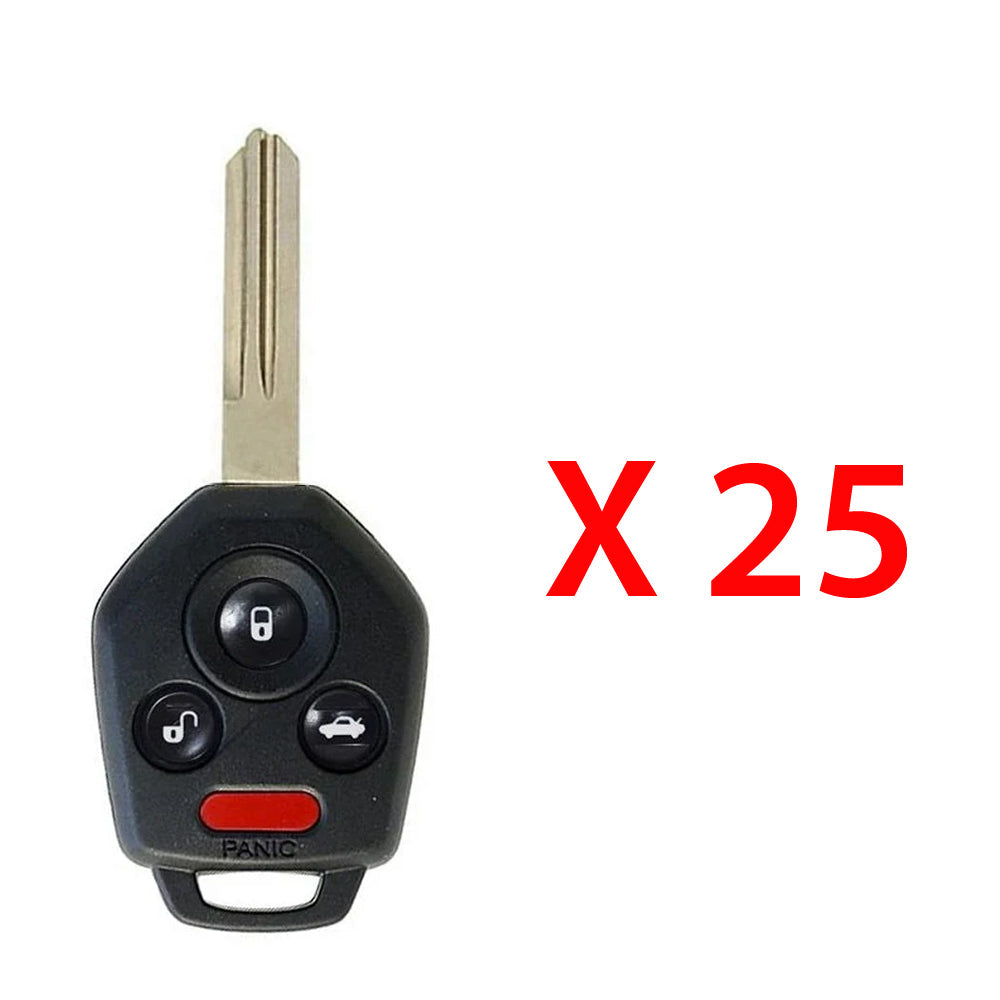 2011 - 2014 Subaru Tribeca Remote Head Key 4B FCC# CWTWB1U811 (25 Pack)