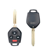 2012 - 2019 Subaru Remote Head Key 4B FCC# CWTWBU766 - 433 MHz - Canadian Vehicles Only