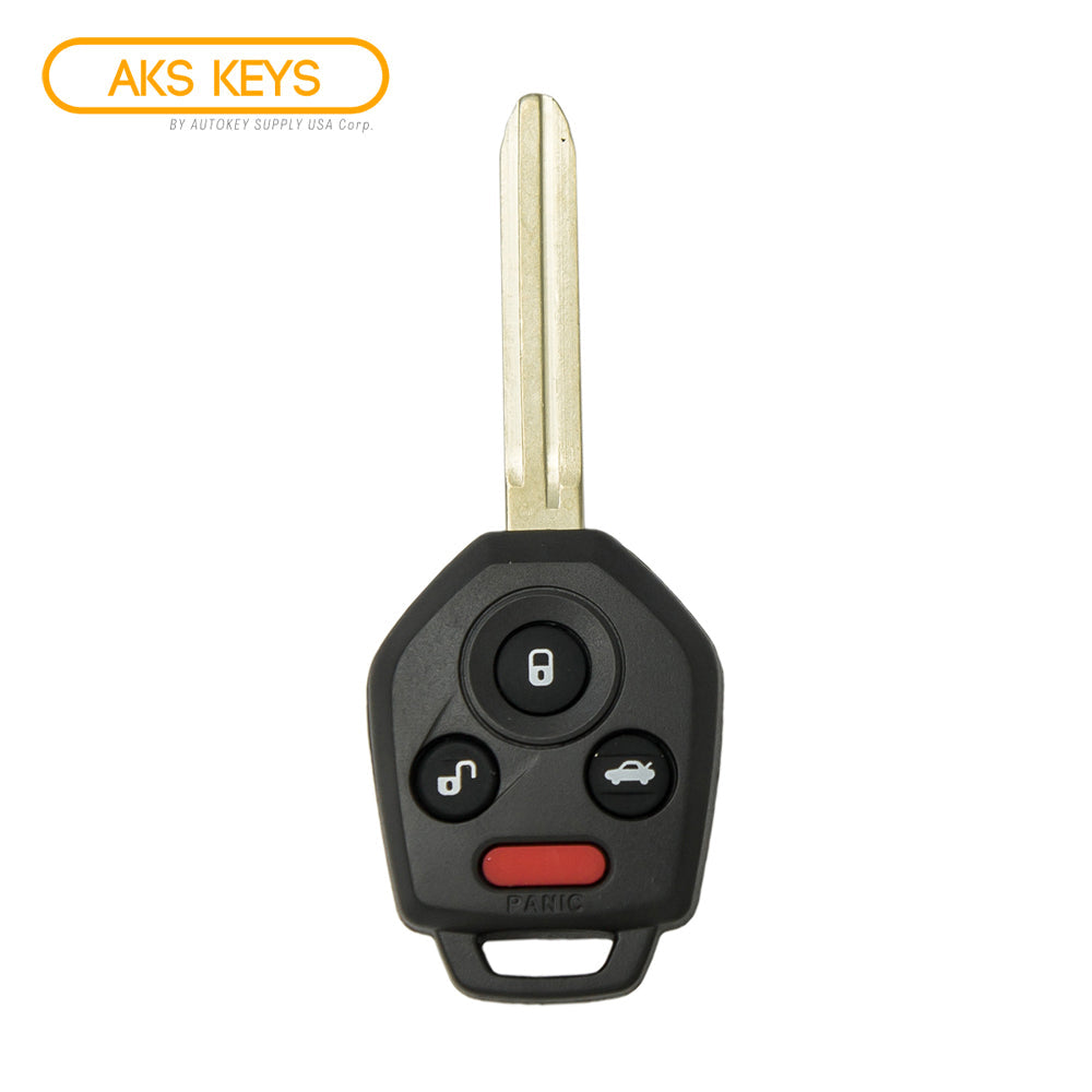 2012 - 2019 Subaru Remote Head Key 4B FCC# CWTWBU766 - 433 MHz - Canadian Vehicles Only