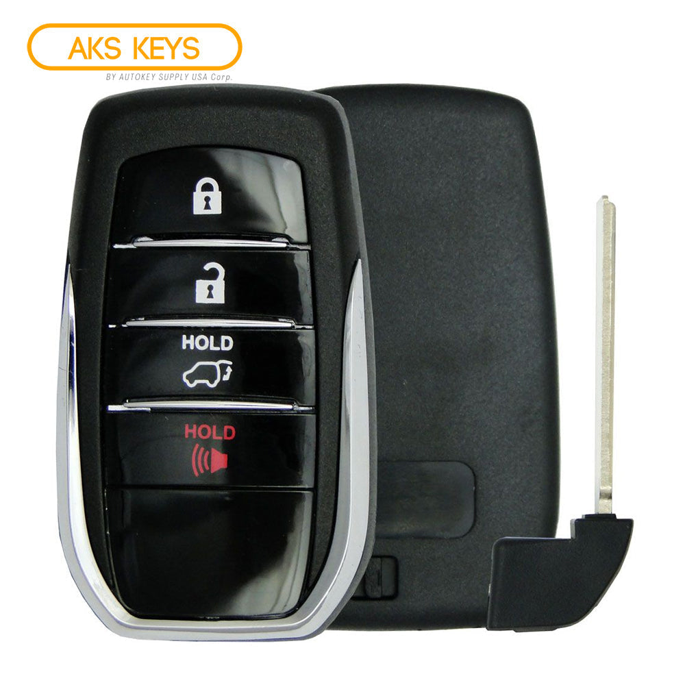 2018 2019 Toyota Land Cruiser Smart Key Hatch 4B FCC# HYQ14FBA - 2110