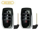 2016 - 2020 Toyota Mirai Smart Key Trunk 4B FCC# HYQ14FBA (2 Pack)