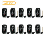 2016 - 2020 Toyota Mirai Smart Key Trunk 4B FCC# HYQ14FBA (10 Pack)