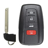 Lonsdor Smart Prox Remote Key for Toyota Corolla Avalon 2019 2020 2021 4B FCC# HYQ14FBN for the Lonsdor K518USA / KH100P