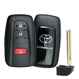 2019 - 2022 Toyota Corolla Hatchback Smart Key 3B FCC# HYQ14FBN