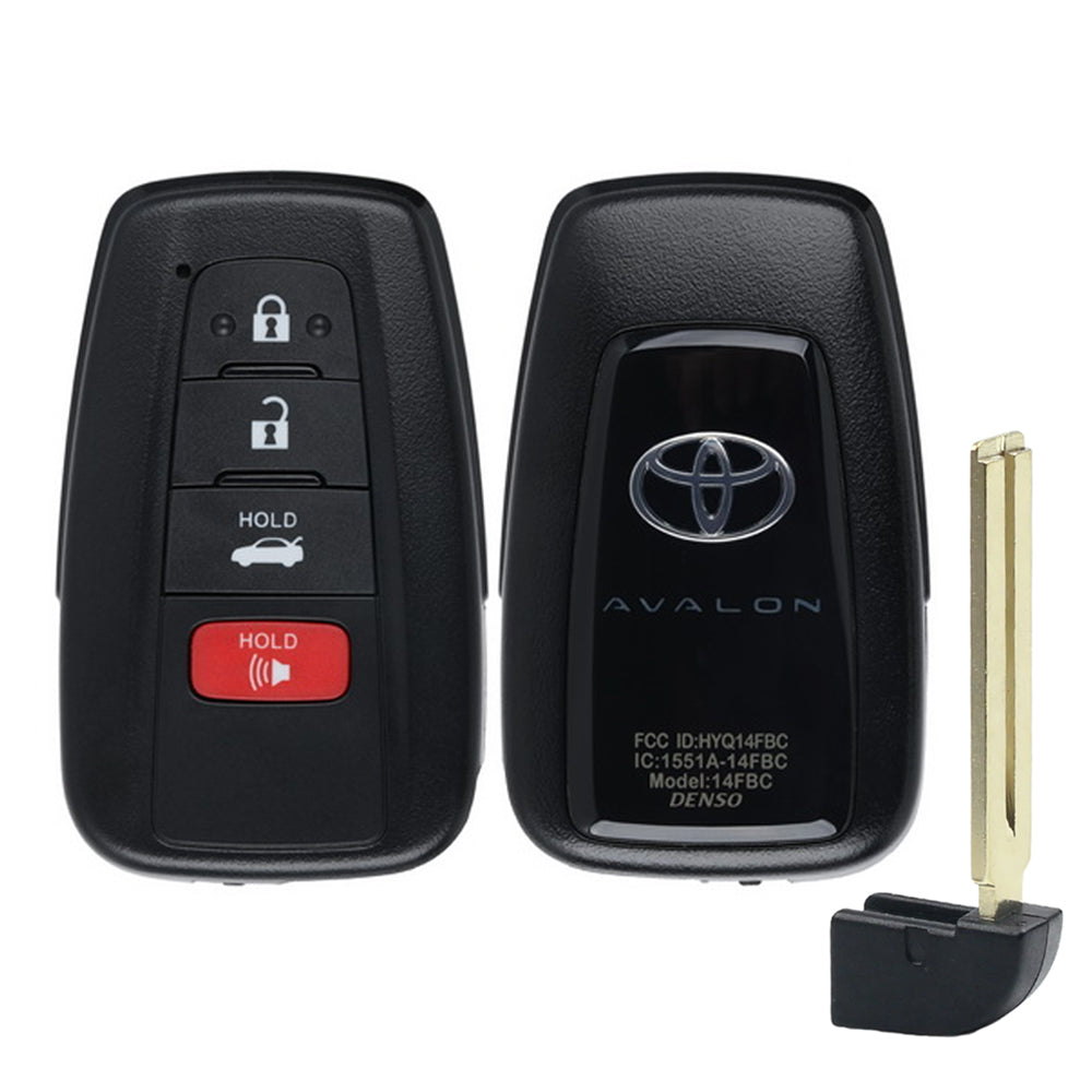 2020 - 2022 - Toyota Avalon Smart Key 4B FCC# HYQ14FBC - 0351