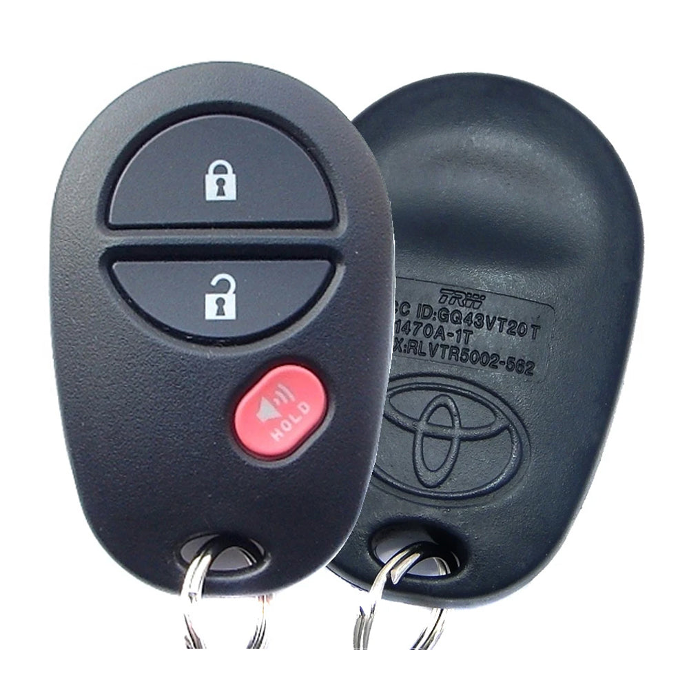 2004 - 2018 Toyota Keyless Entry 3B Fob FCC# GQ43VT20T