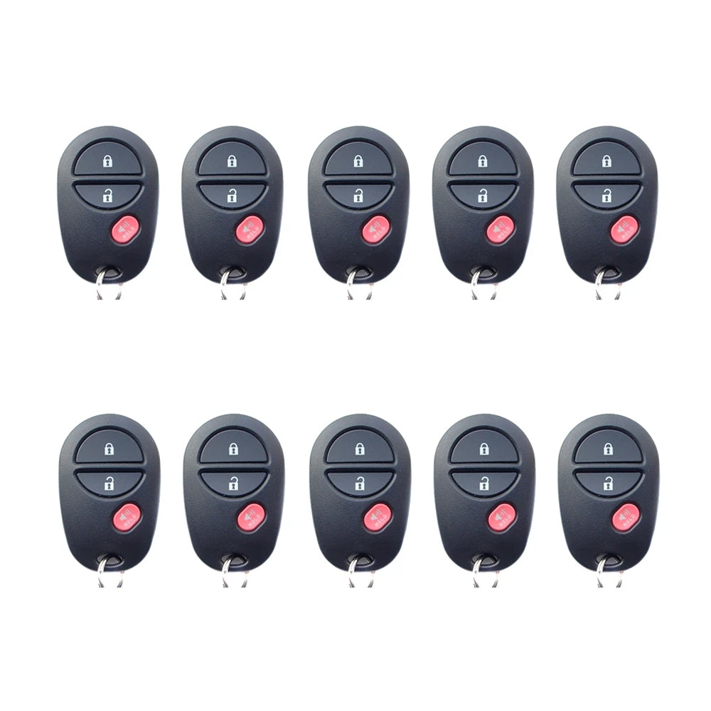 2004 - 2018 Toyota Remote Control 3B FCC# GQ43VT20T (10 Pack)