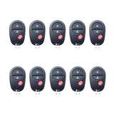 2004 - 2018 Toyota Remote Control 3B FCC# GQ43VT20T (10 Pack)