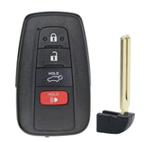 2021 2022 Toyota Highlander Smart Key Fob 4 Buttons FCC# HYQ14FLA - UNLOCKED