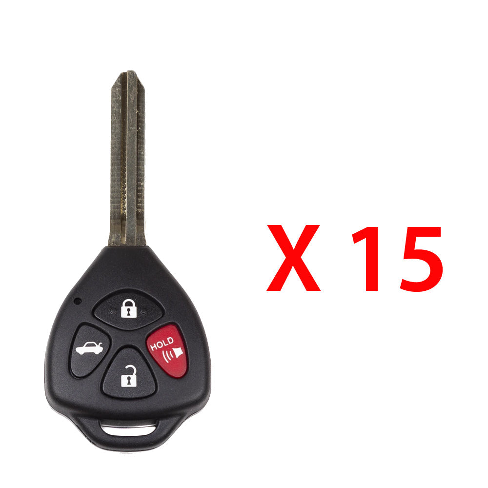 2007 - 2011 Toyota Camry Remote Head Key 4B FCC# HYQ12BBY / HYQ12BDC (15 Pack)