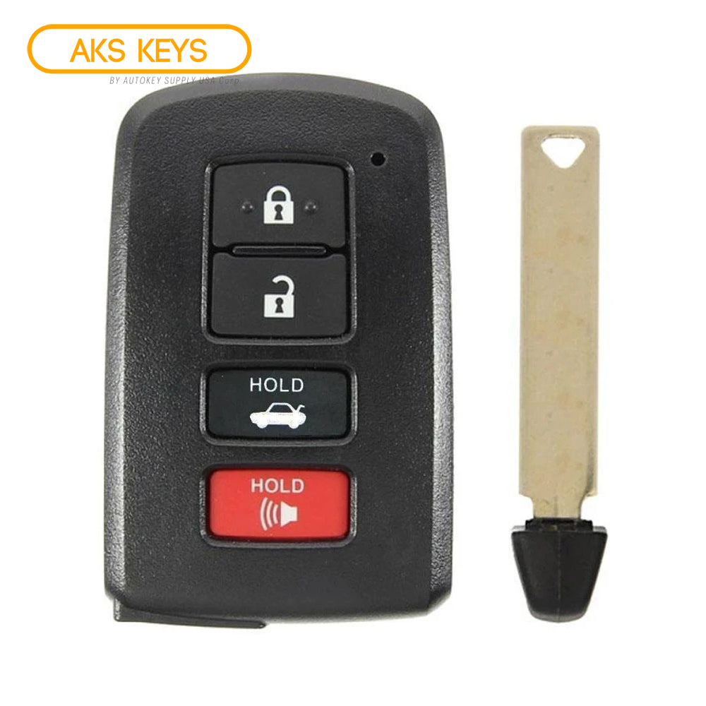 2018 Toyota Avalon Smart Key 4B FCC# HYQ14FBA - 0020