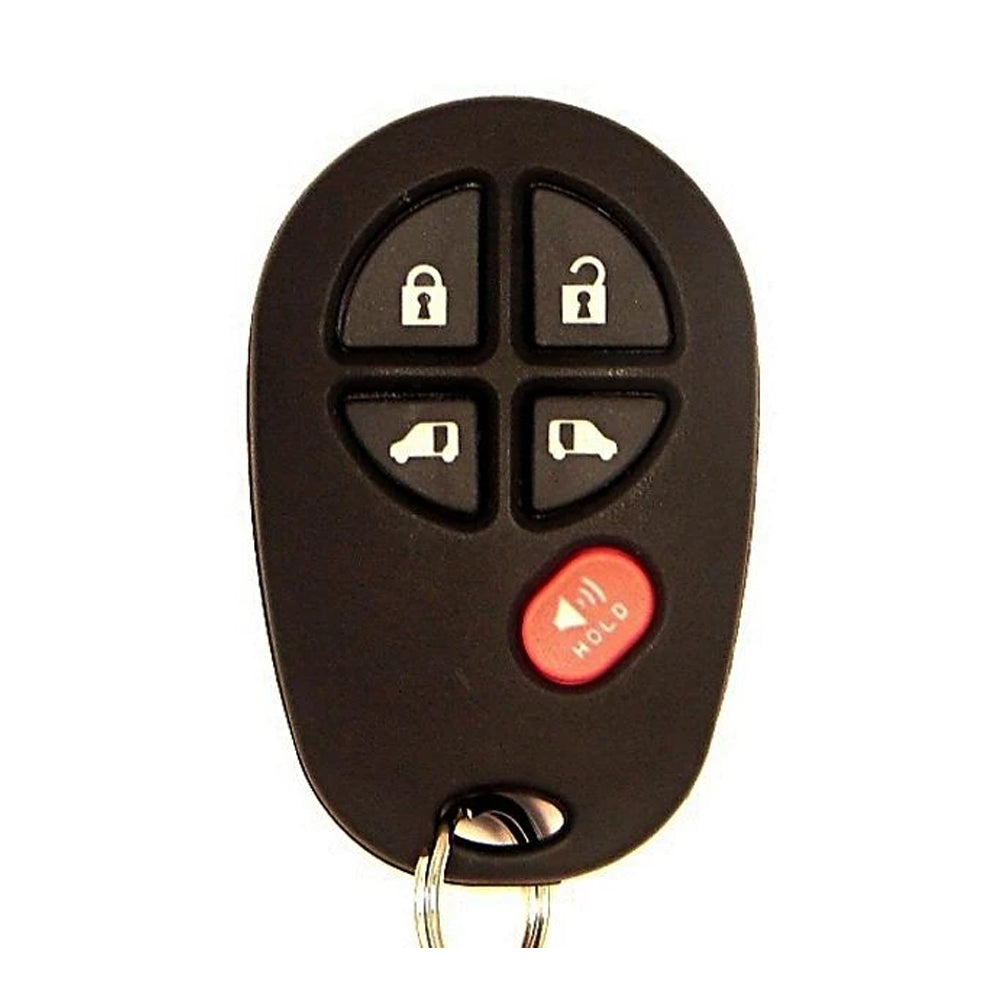 2004 - 2020 Toyota Sienna Keyless Entry 5B FCC# GQ43VT20T