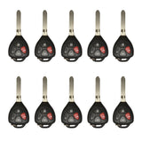 2006 - 2012 Toyota RAV4 Remote Head Key 3B FCC# HYQ12BBY / 4D67 (10 Pack)