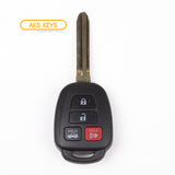 2012 2013 2014 Toyota Camry Key Fob 4B FCC# HYQ12BDM/ G Chip