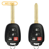 2012 - 2014 Toyota Camry Remote Head Key 4B FCC# HYQ12BDM (2 Pack)