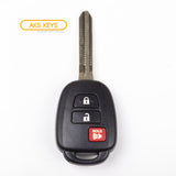 2013 - 2021 Toyota Key Fob 3B FCC# GQ4-52T - H Chip