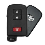 2012 - 2021 Toyota Smart Key 3B FCC# HYQ14FBA / 0020